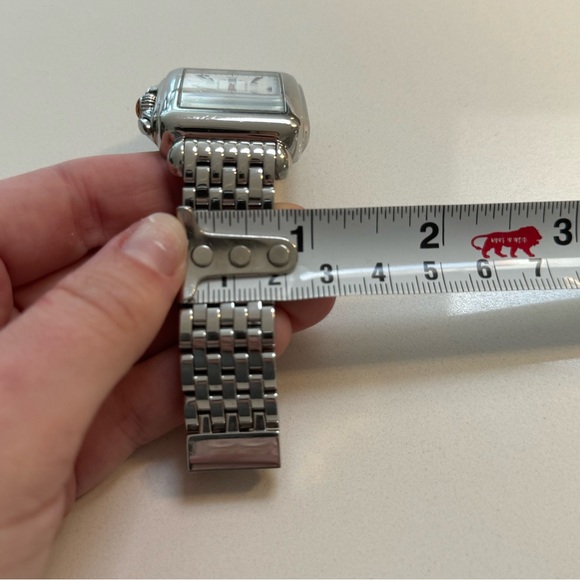 Michele Silver Deco Watch Without Diamonds - Picture 11 of 11